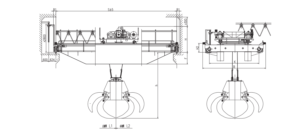 Grab Bucket Overhead Crane QZ Type.png